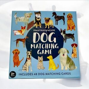 Eccolo Pawsitively Awesome Dog Matching Game - Blue
